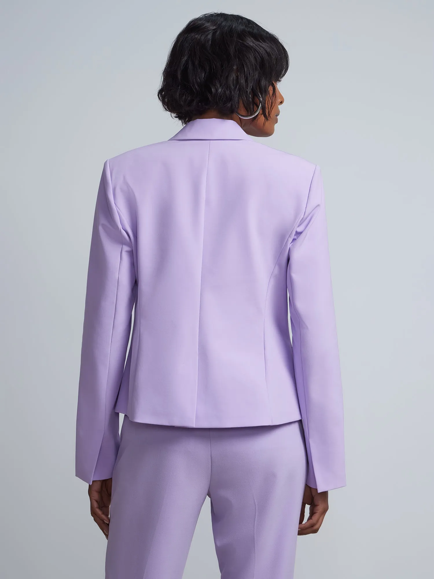 Short-Length Single-Button Blazer - Fit To Flatter