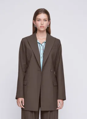 SIENNA BLAZER (CHOCOLATE)