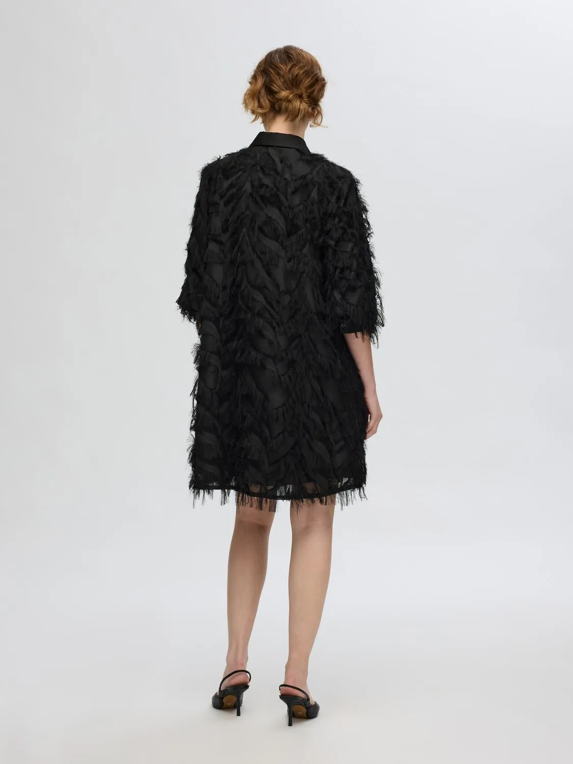 SLFMYLINE Short Dress - Black