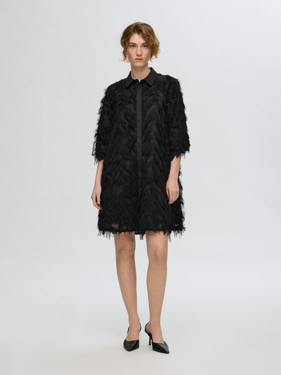 SLFMYLINE Short Dress - Black