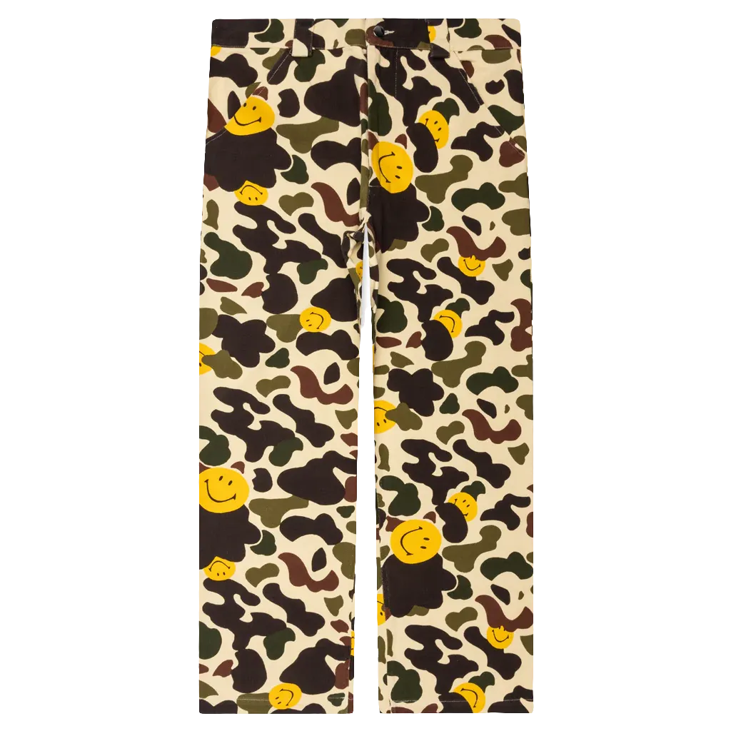 Smiley Camo Cargo Pants