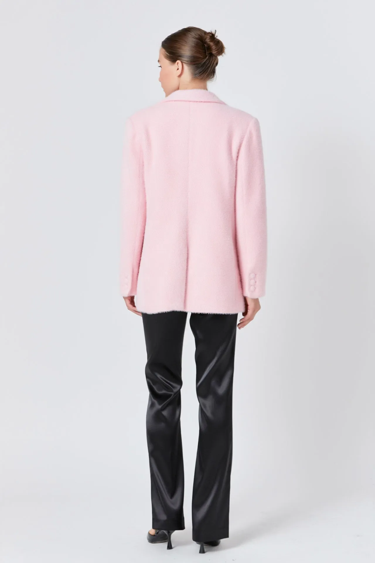 Soft Buttoned Blazer