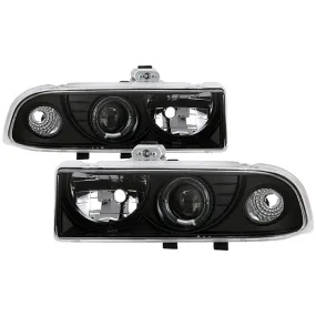 Spyder Chevy S10/ Blazer 98-04 Halo Pro Headlights Black