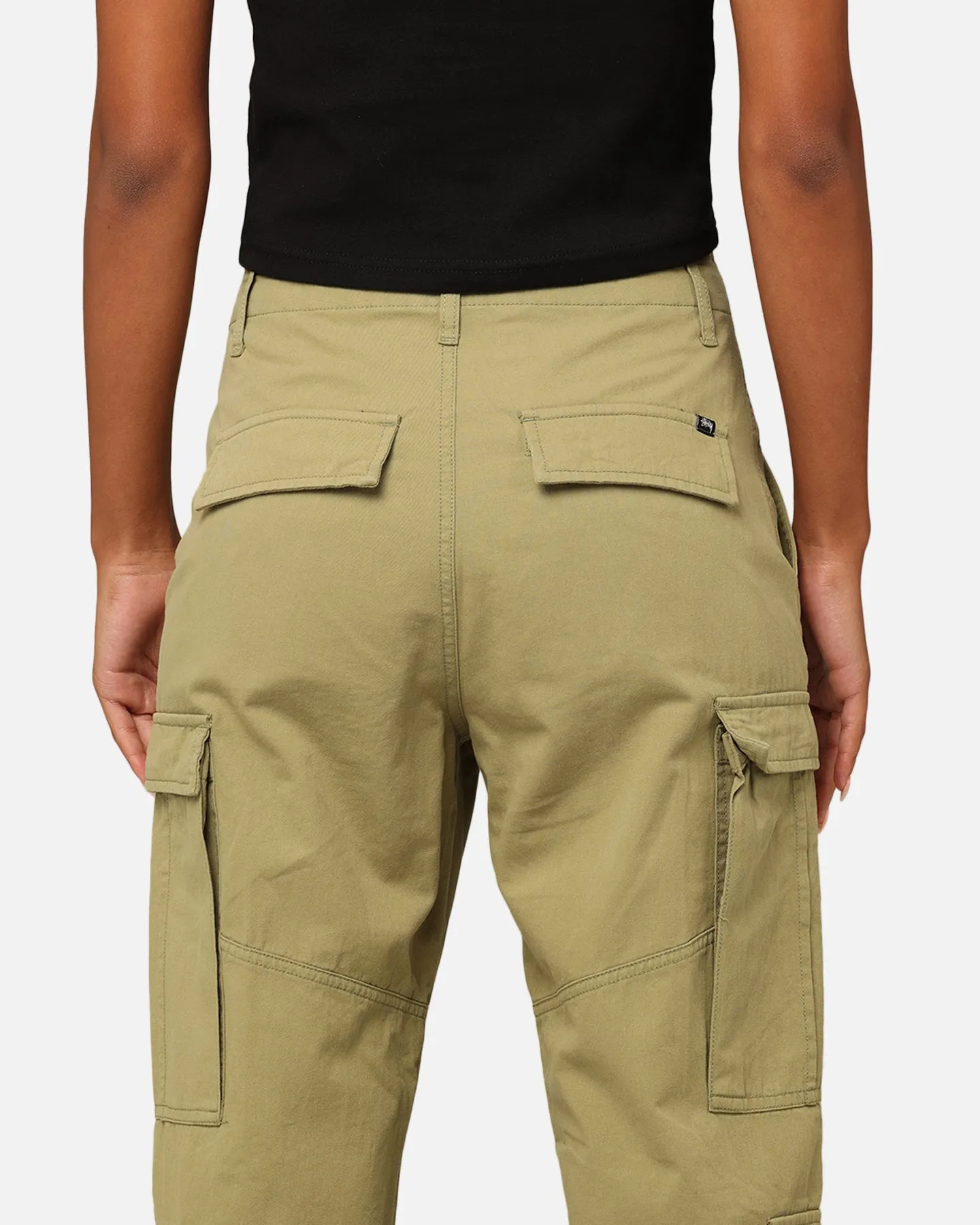 Stüssy Women's Surplus Cargo Pants Pigment Artichoke