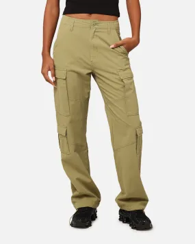 Stüssy Women's Surplus Cargo Pants Pigment Artichoke