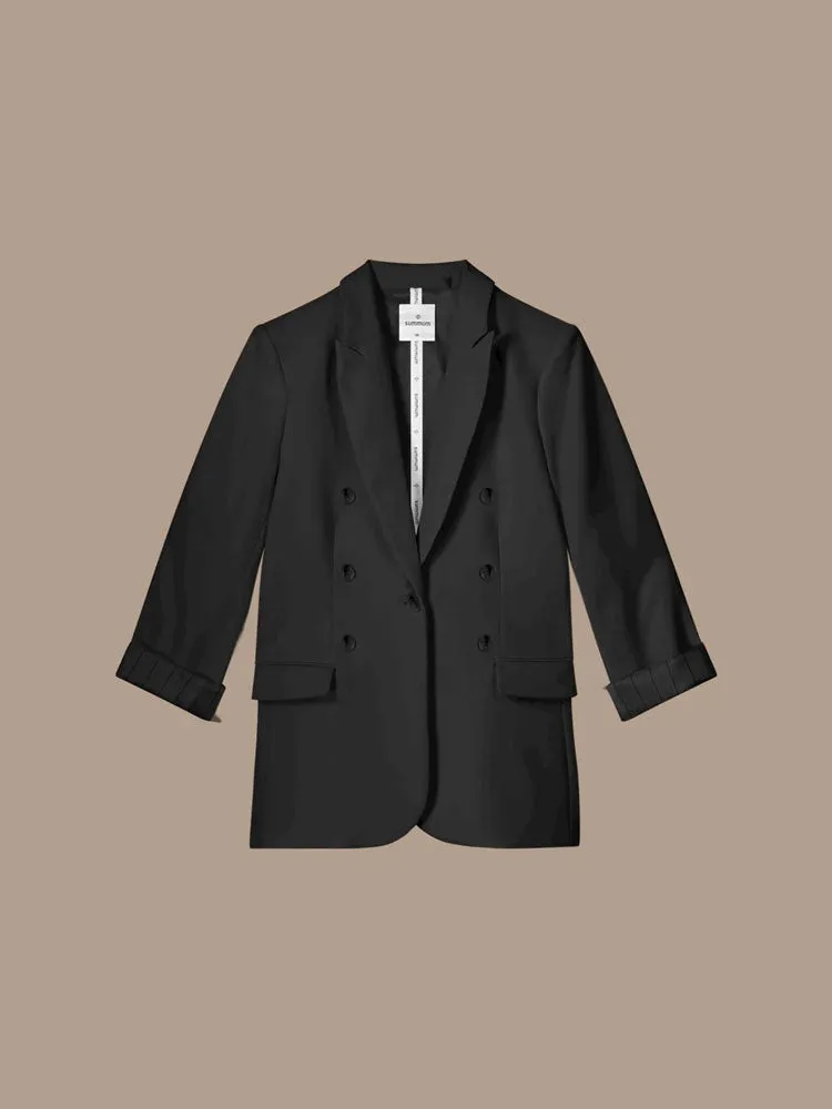 Summum Boyfriend Blazer Black