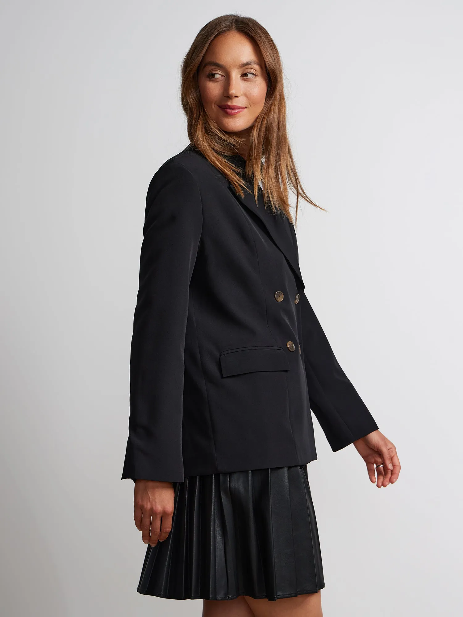 Super Oversized Double Breasted Blazer