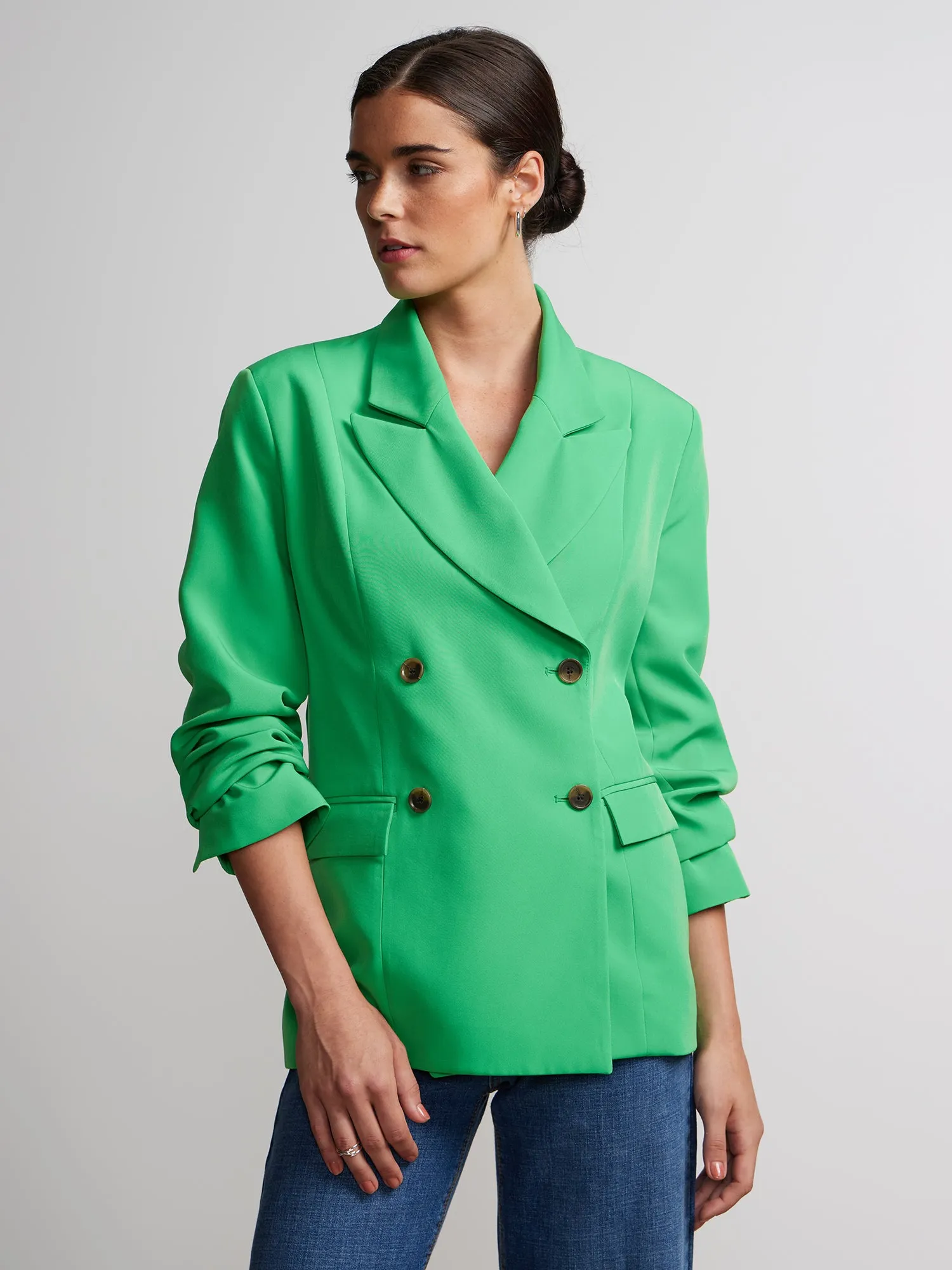 Super Oversized Double Breasted Blazer