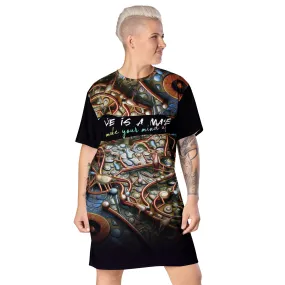 T-Shirt Dress Biological Maze