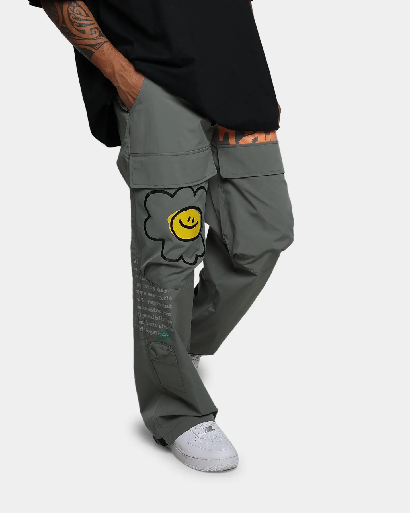 Taka Original Cargo Trousers Khaki Green