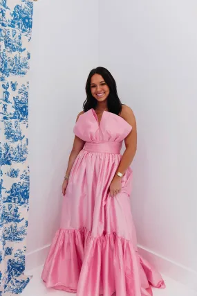 The Betsy Maxi Dress - Bubblegum