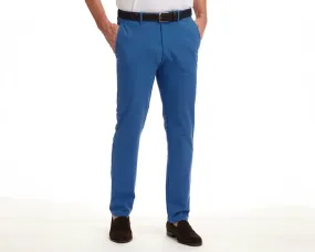The Garvey Pant: Maidstone Blue 32" Length