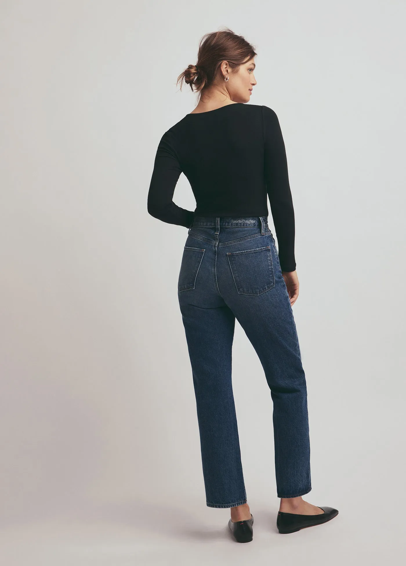 THE HENLEY RIBBED LONG SLEEVE