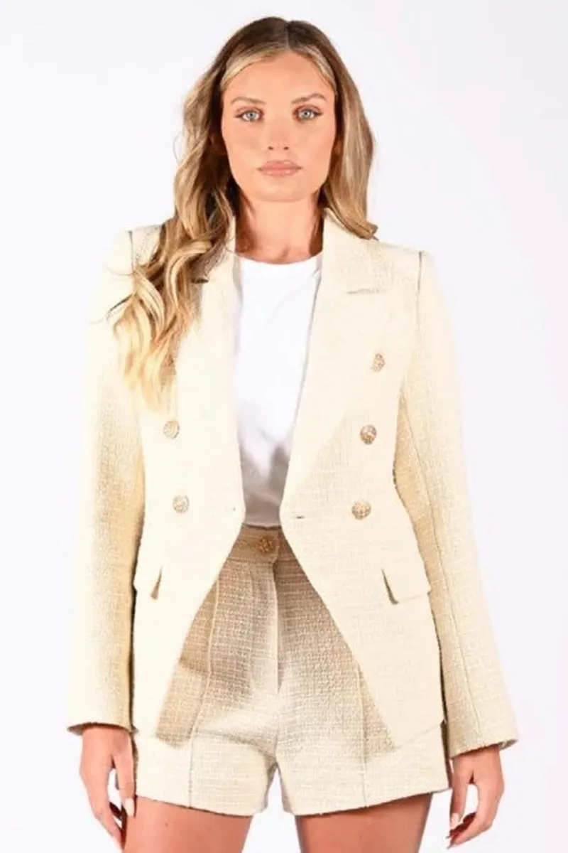 The Others - The Tweed Blazer - Cream