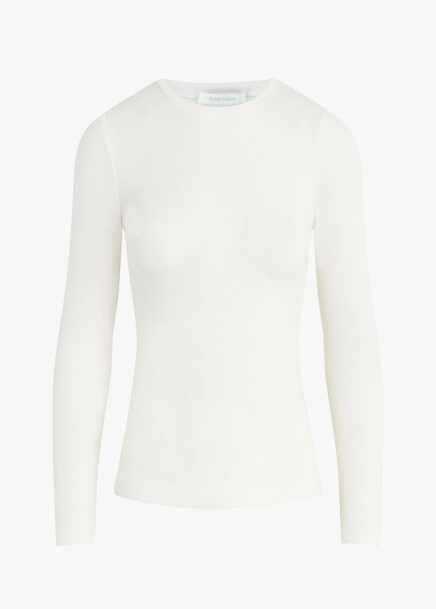 THE RIBBED LONG SLEEVE