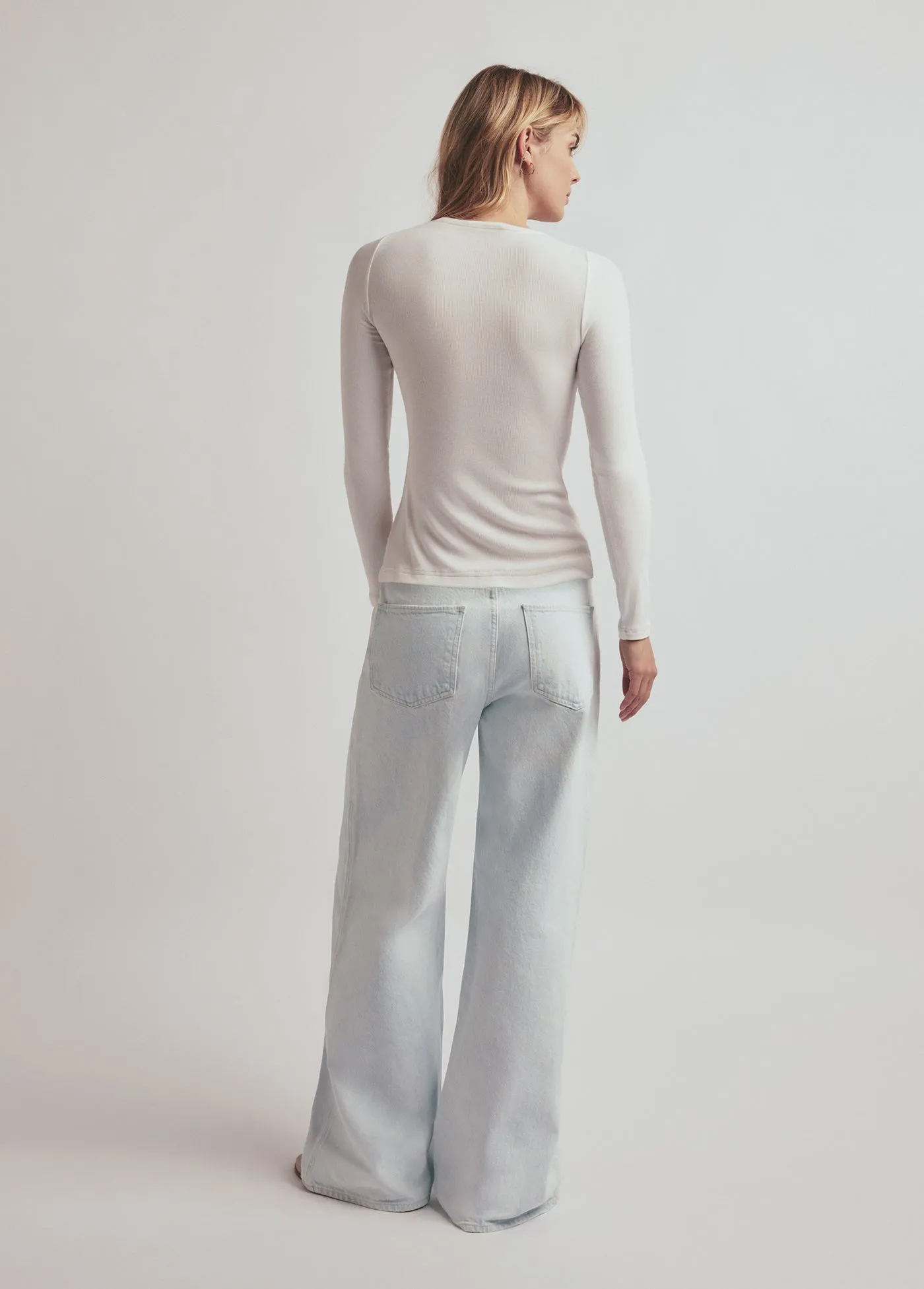 THE RIBBED LONG SLEEVE