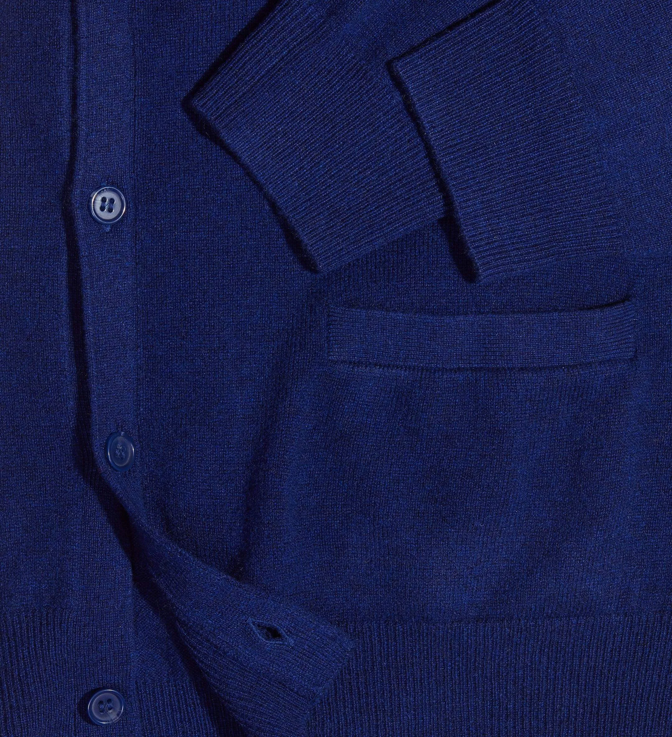 The V-Neck Button Down Cashmere Cardigan with Pockets