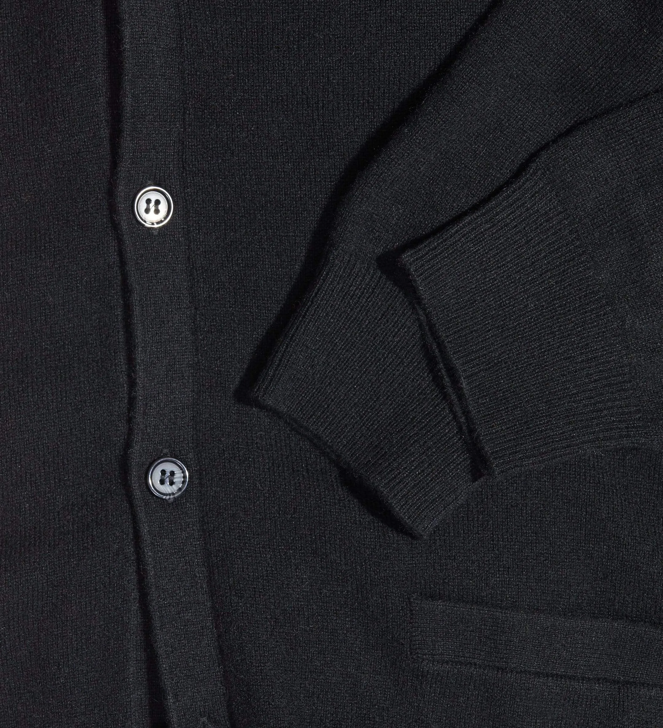 The V-Neck Button Down Cashmere Cardigan with Pockets