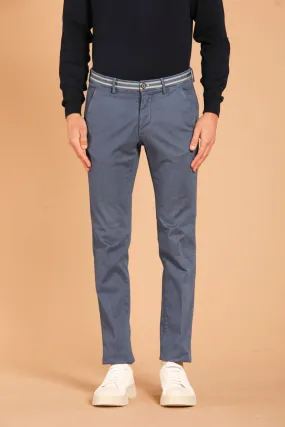 Torino Winter pantalone chino uomo in gabardina stretch slim fit