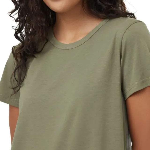 Treeblend T-Shirt Dress (Deep Lichen Green)