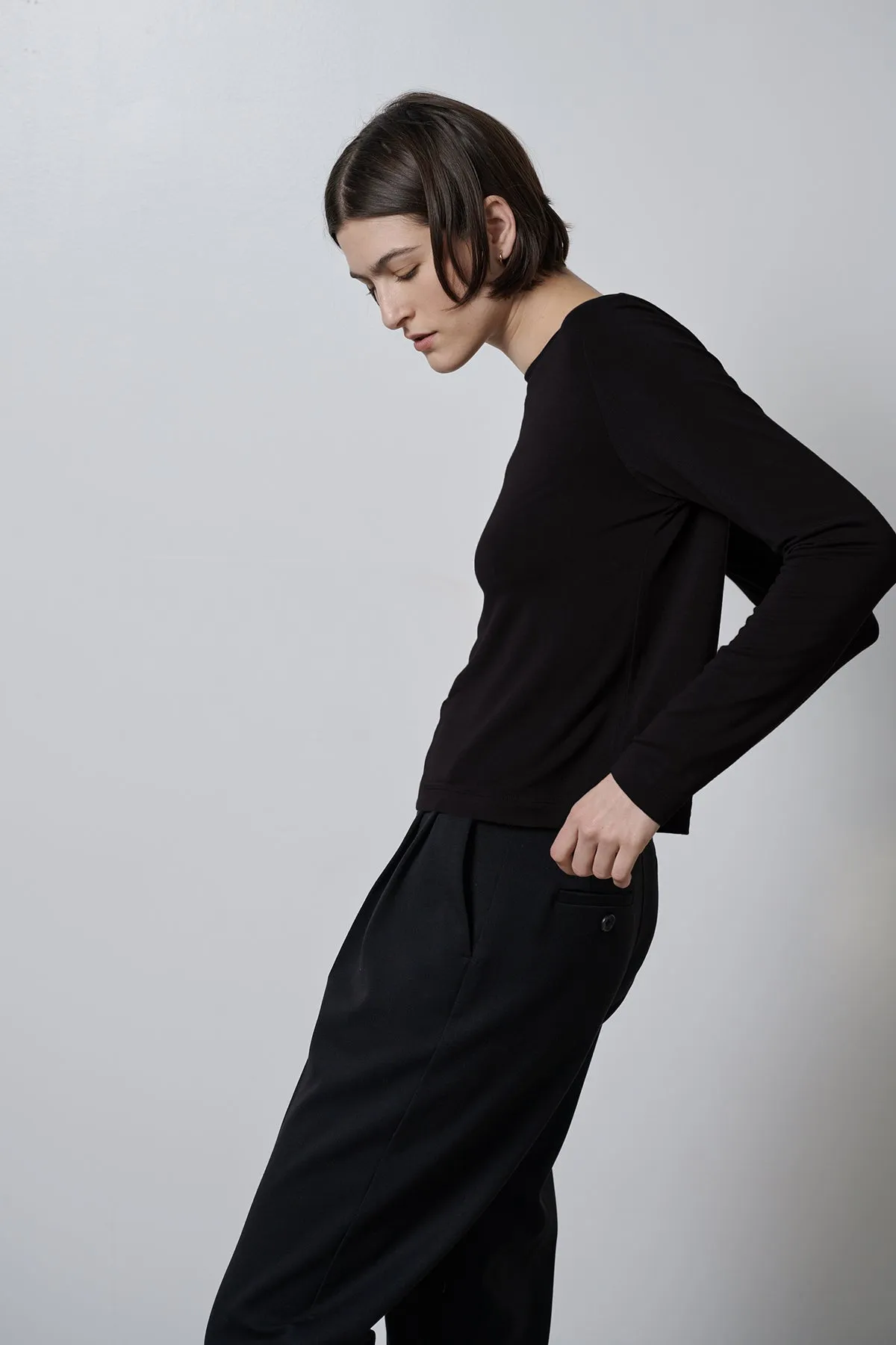 Velvet by Jenny Graham Pacifica 05 Tee | Black