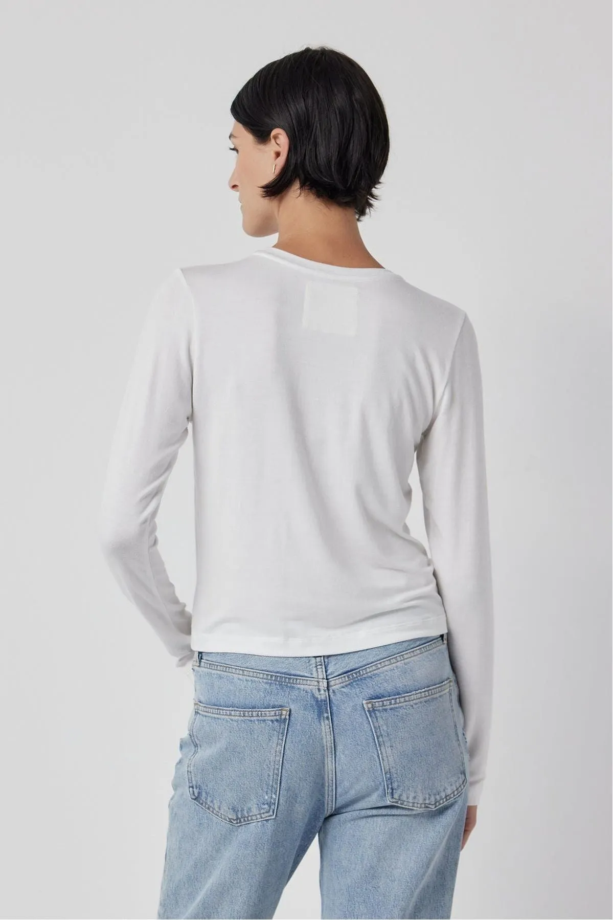 Velvet by Jenny Graham Pacifica 05 Tee | White