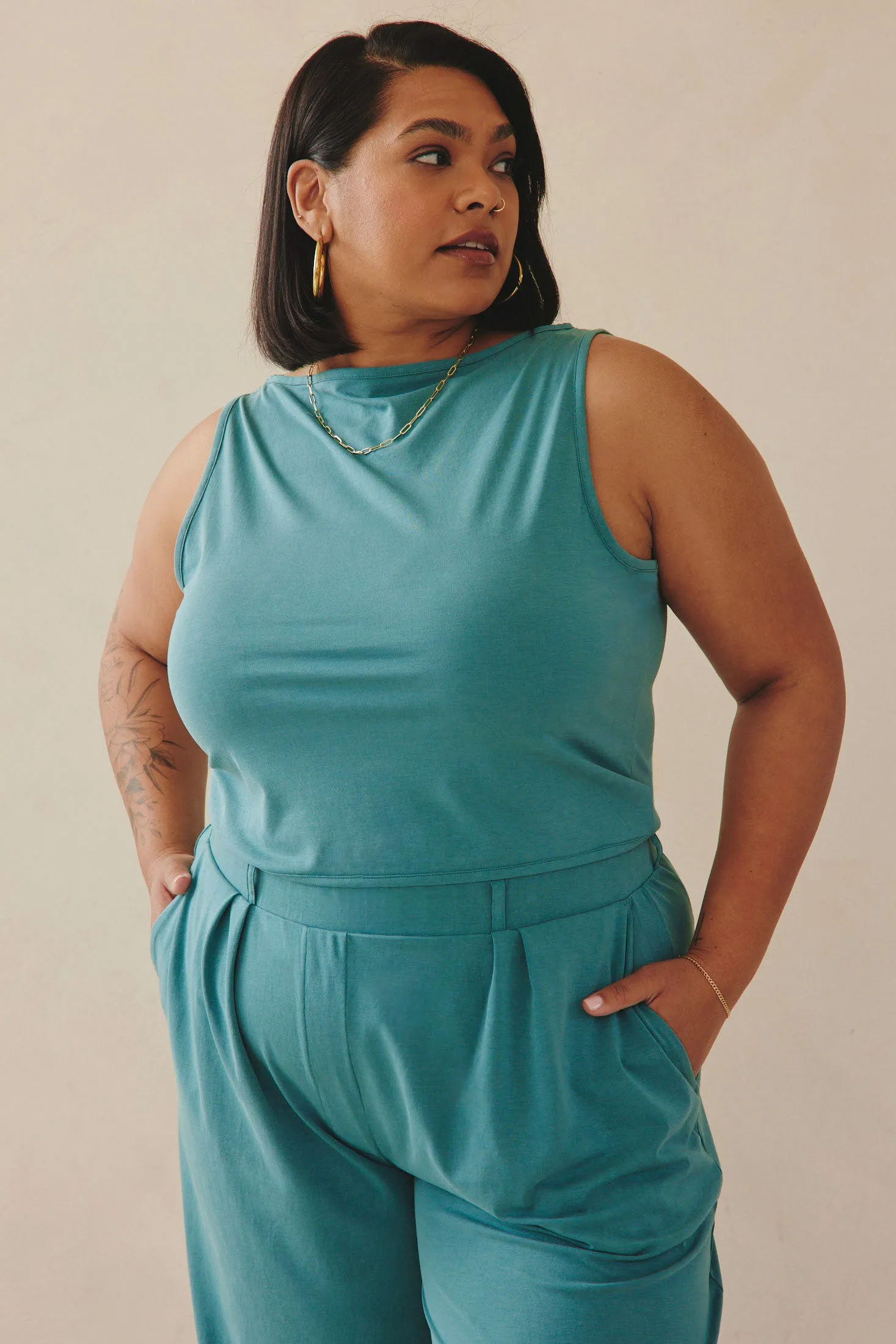 Venice Top - Teal