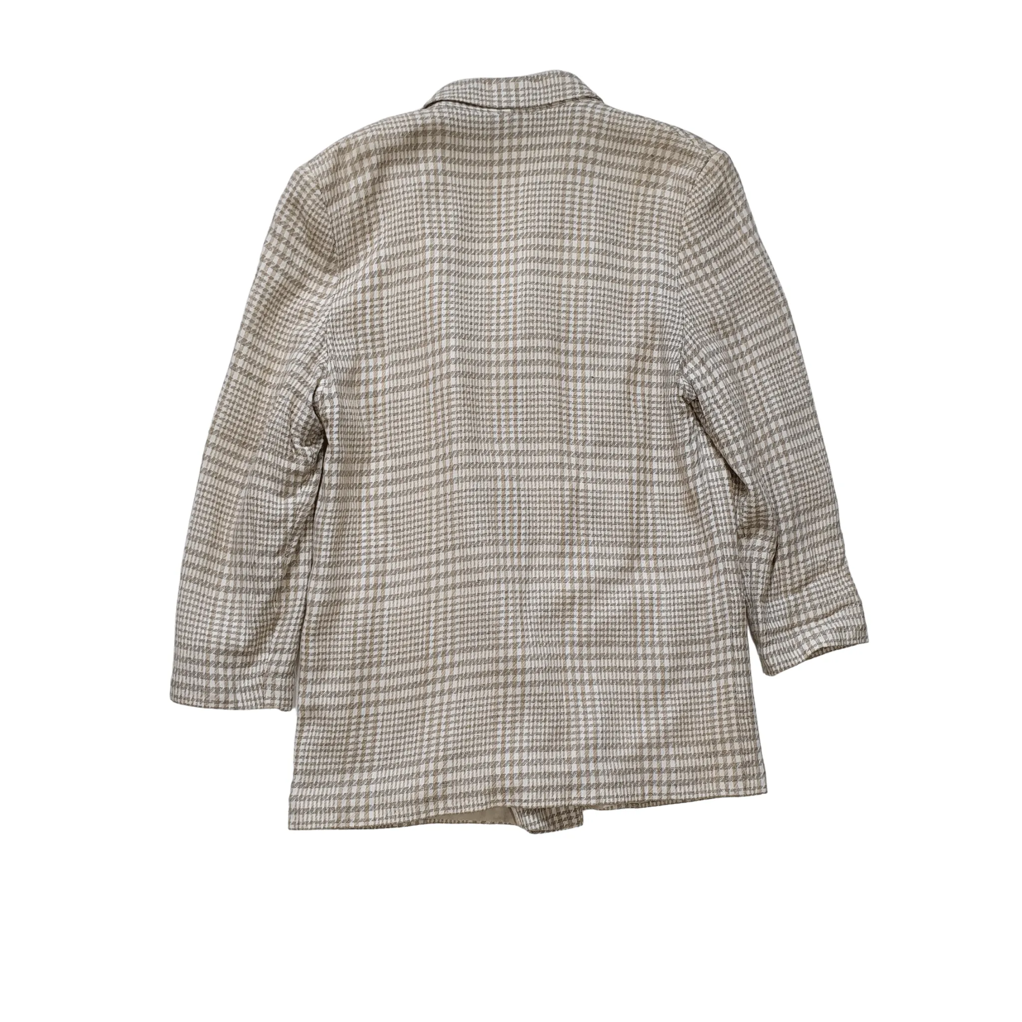 Vintage 'C&A' Light Check/Plaid Summer Blazer 38"