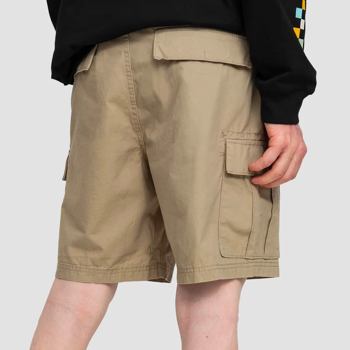 Volcom March Cargo Shorts Khaki