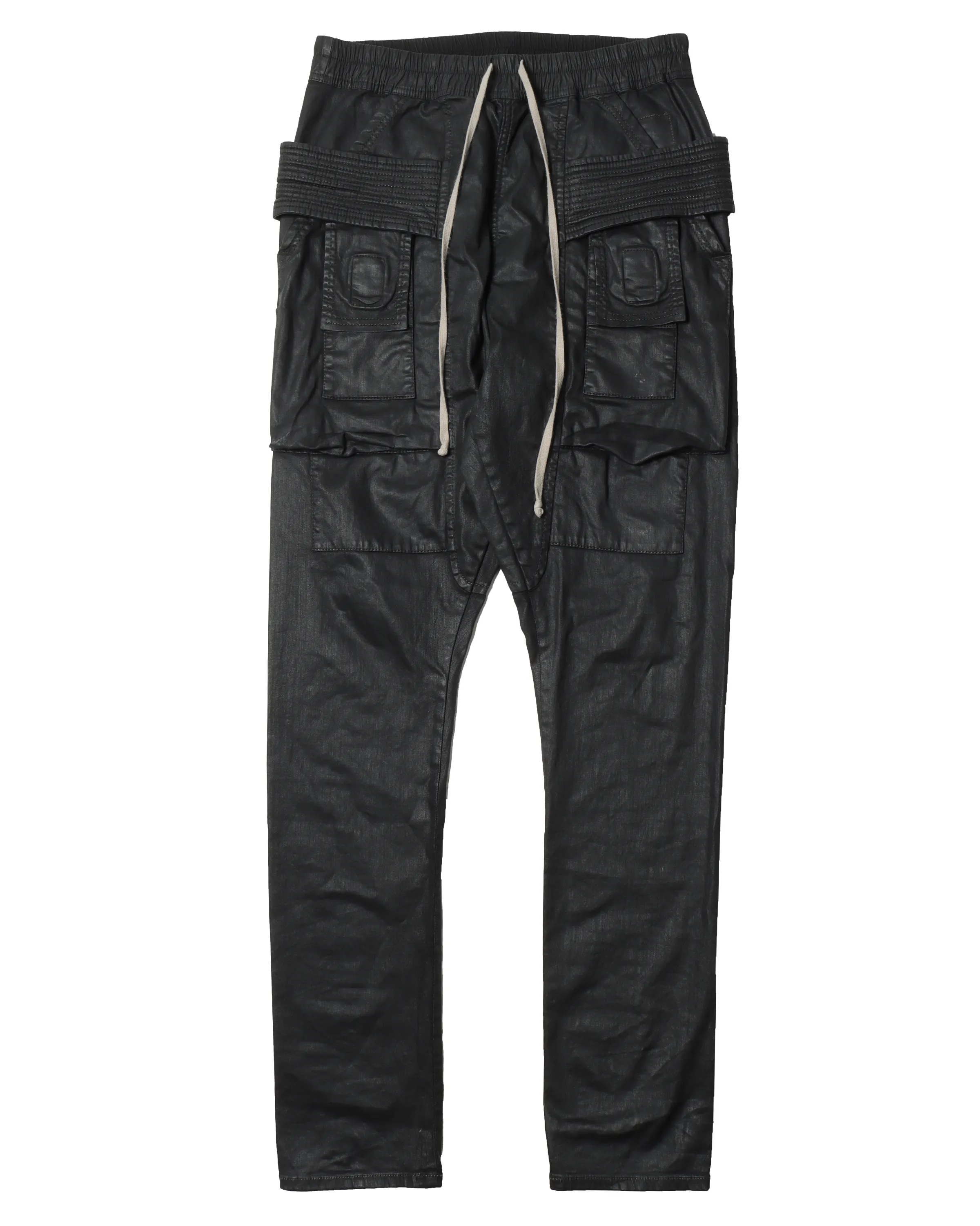 Waxed Cargo Pants
