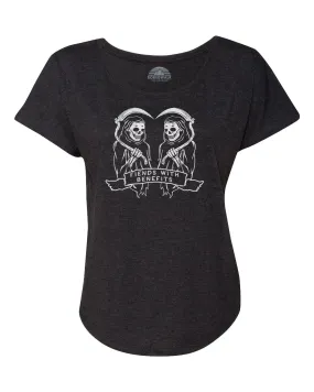 Women's Fiends With Benefits Scoop Neck T-Shirt