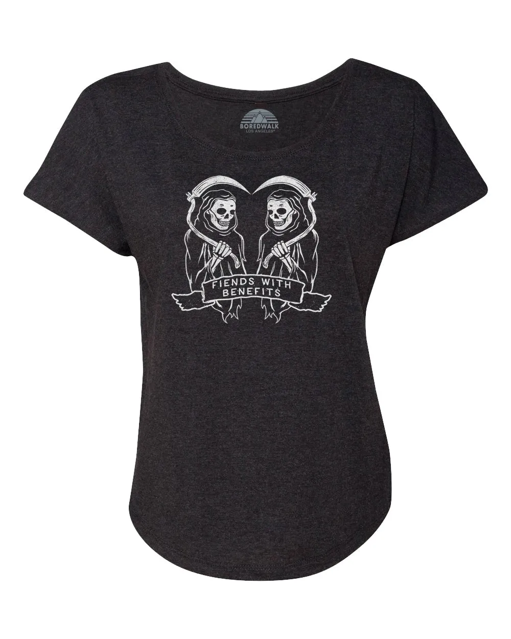 Women's Fiends With Benefits Scoop Neck T-Shirt