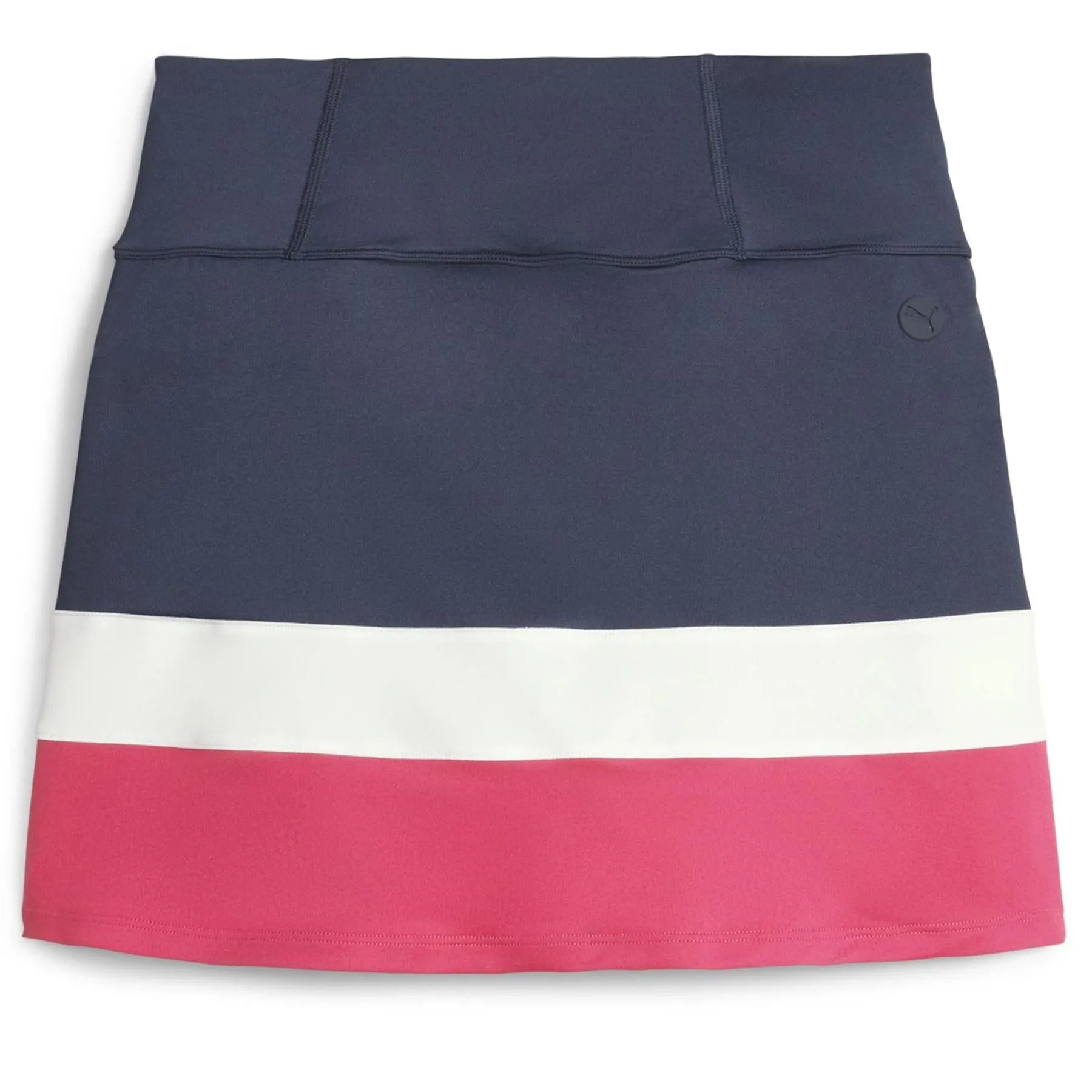 Womens Pwrmesh Colorblock Skirt Navy Blazer-Pinktastic - AW23