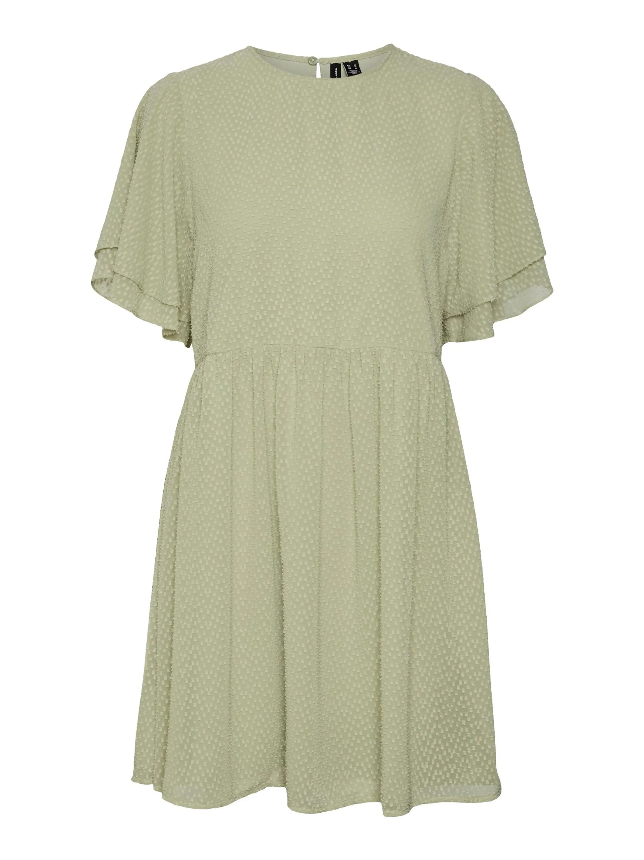 Women's Textured Dress,Green