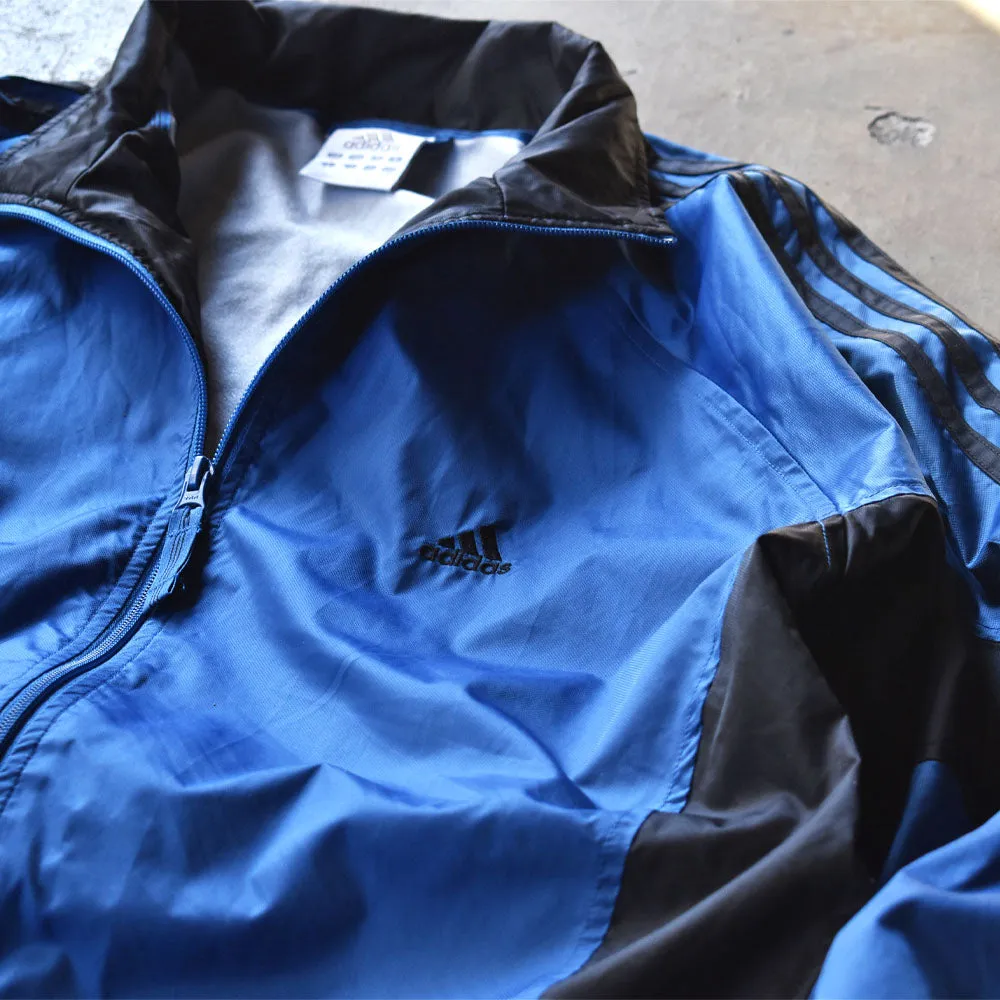 Y2K adidas 裏地付き ナイロンジャケット 240117