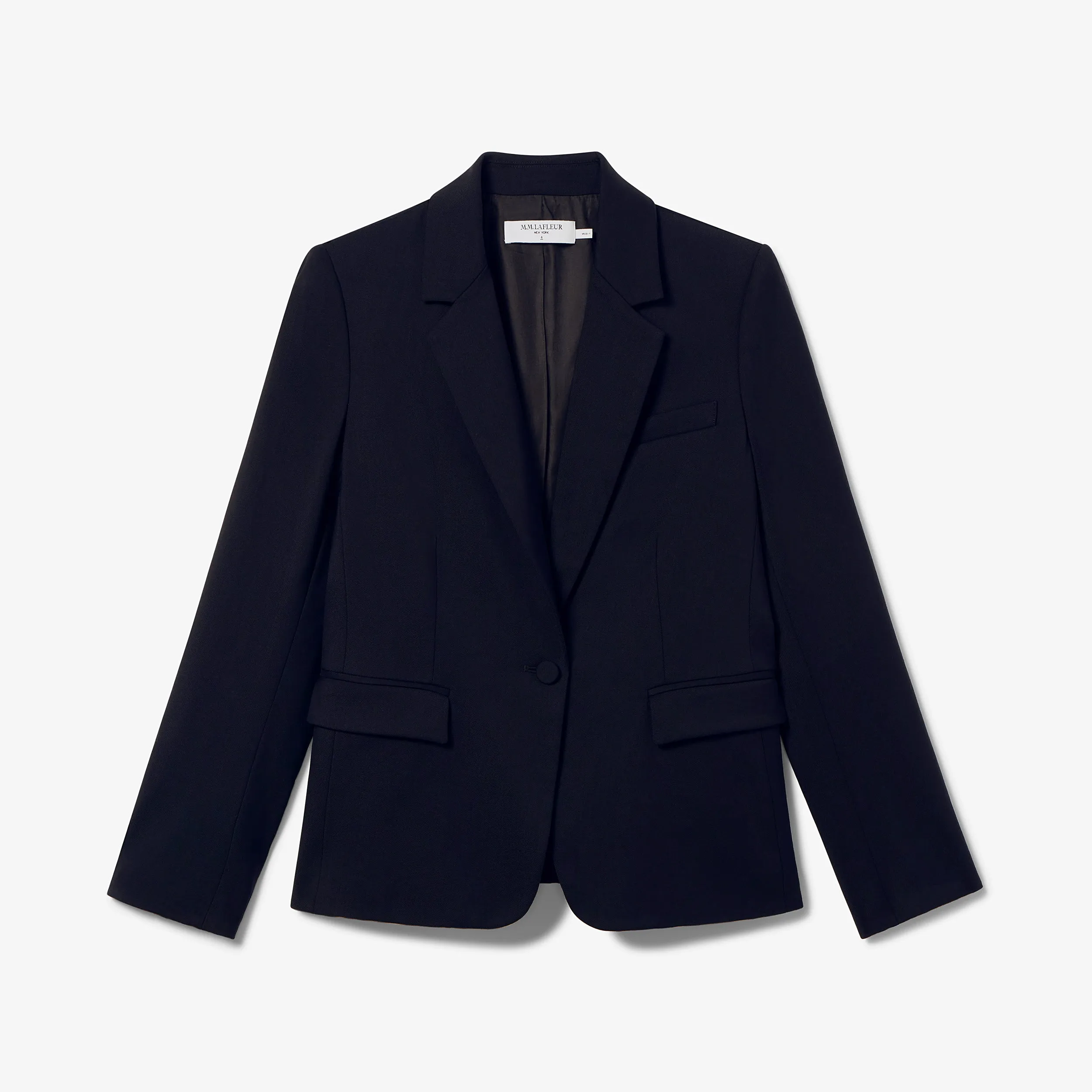Yasmine Blazer - Wool Twill :: Dark Navy