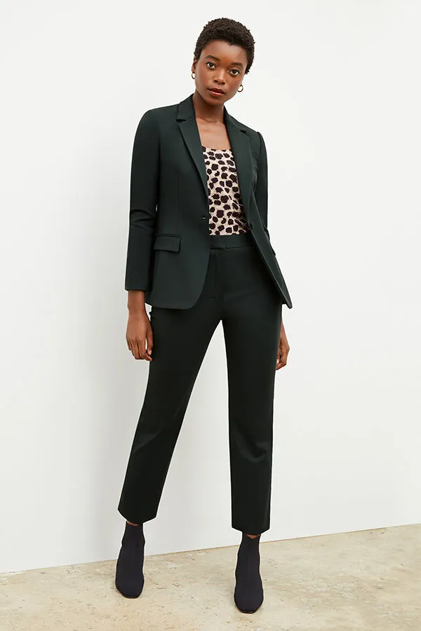 Yiyan Blazer - Wool Twill :: Forest