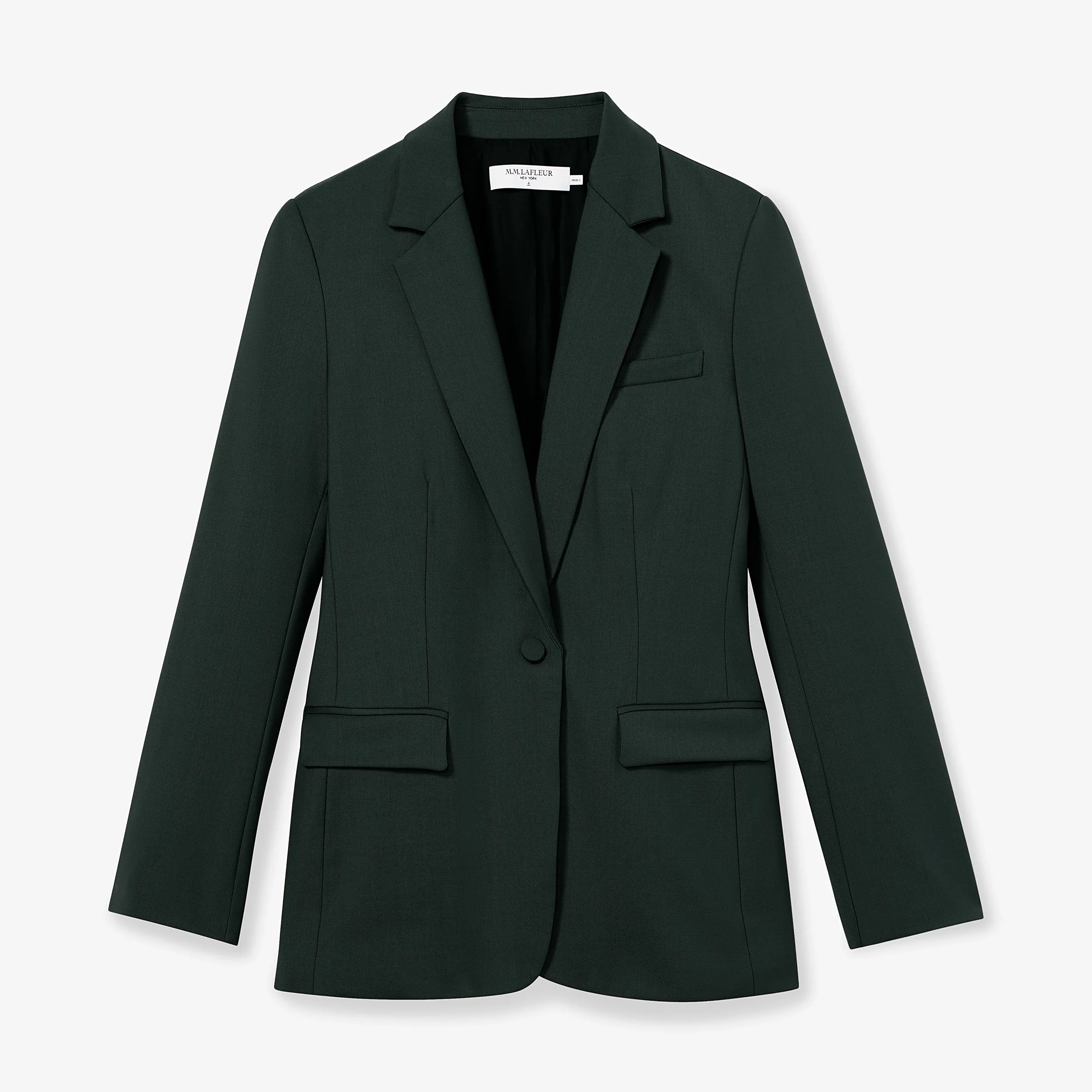 Yiyan Blazer - Wool Twill :: Forest