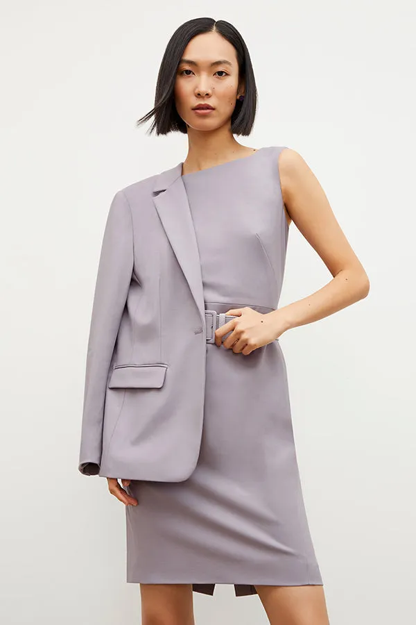 Yiyan Blazer - Wool Twill :: Light Lilac
