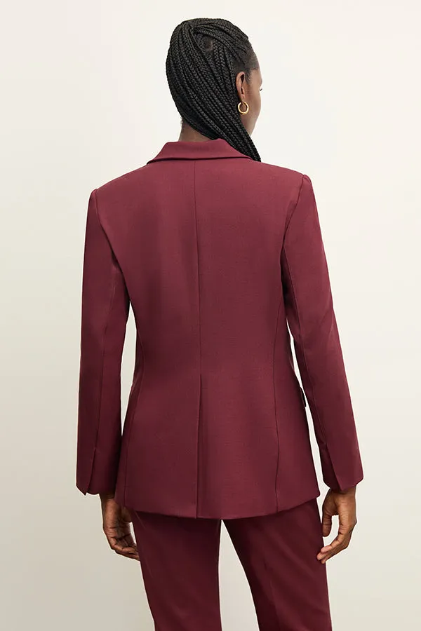 Yiyan Blazer - Wool Twill :: Shiraz