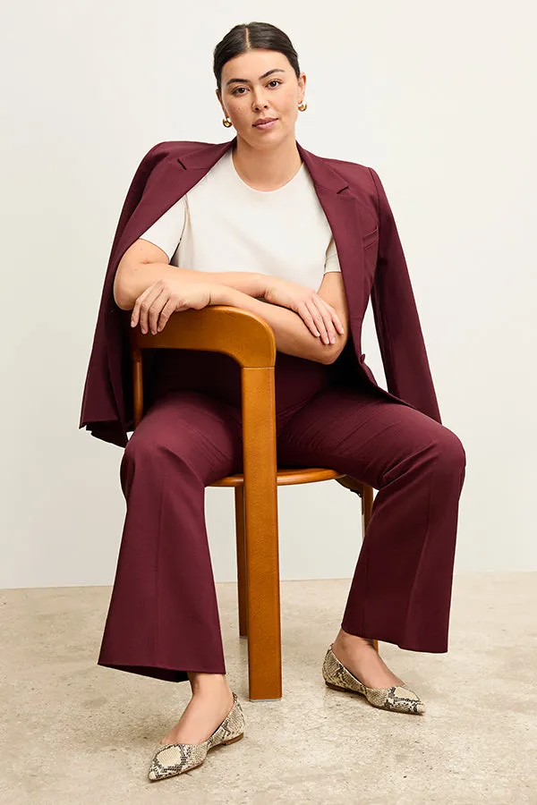 Yiyan Blazer - Wool Twill :: Shiraz