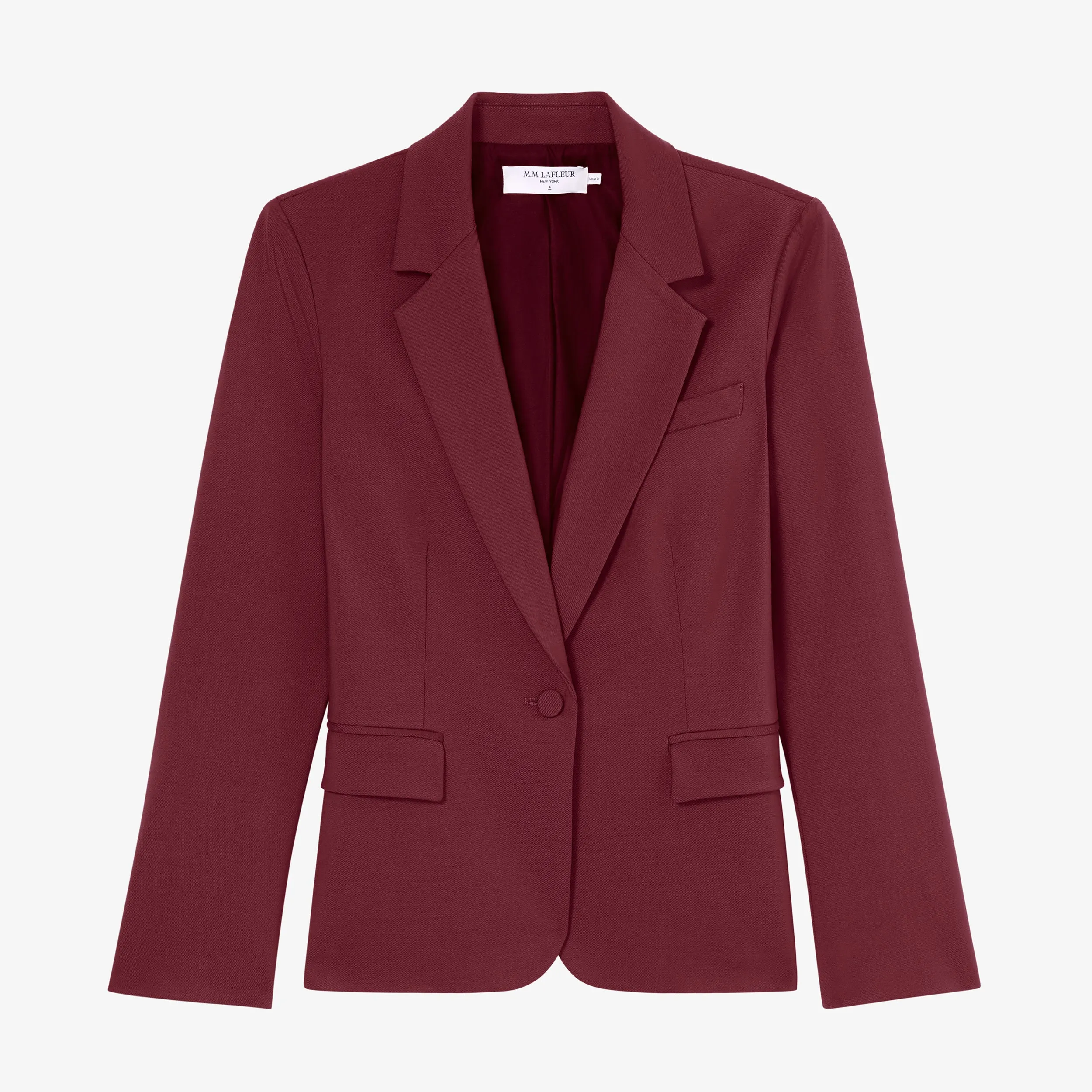 Yiyan Blazer - Wool Twill :: Shiraz