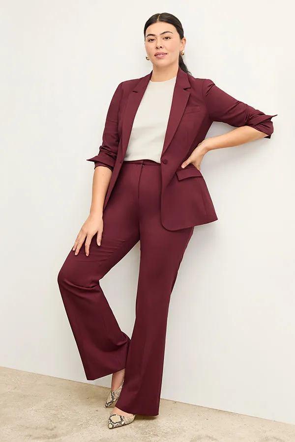 Yiyan Blazer - Wool Twill :: Shiraz