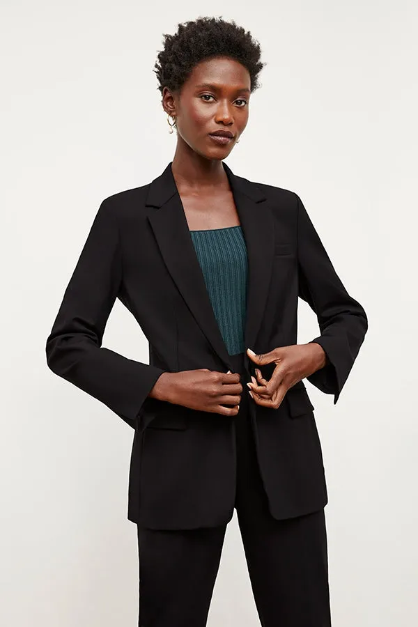 Yiyan Classic Blazer 1.0 - Wool Twill :: Black