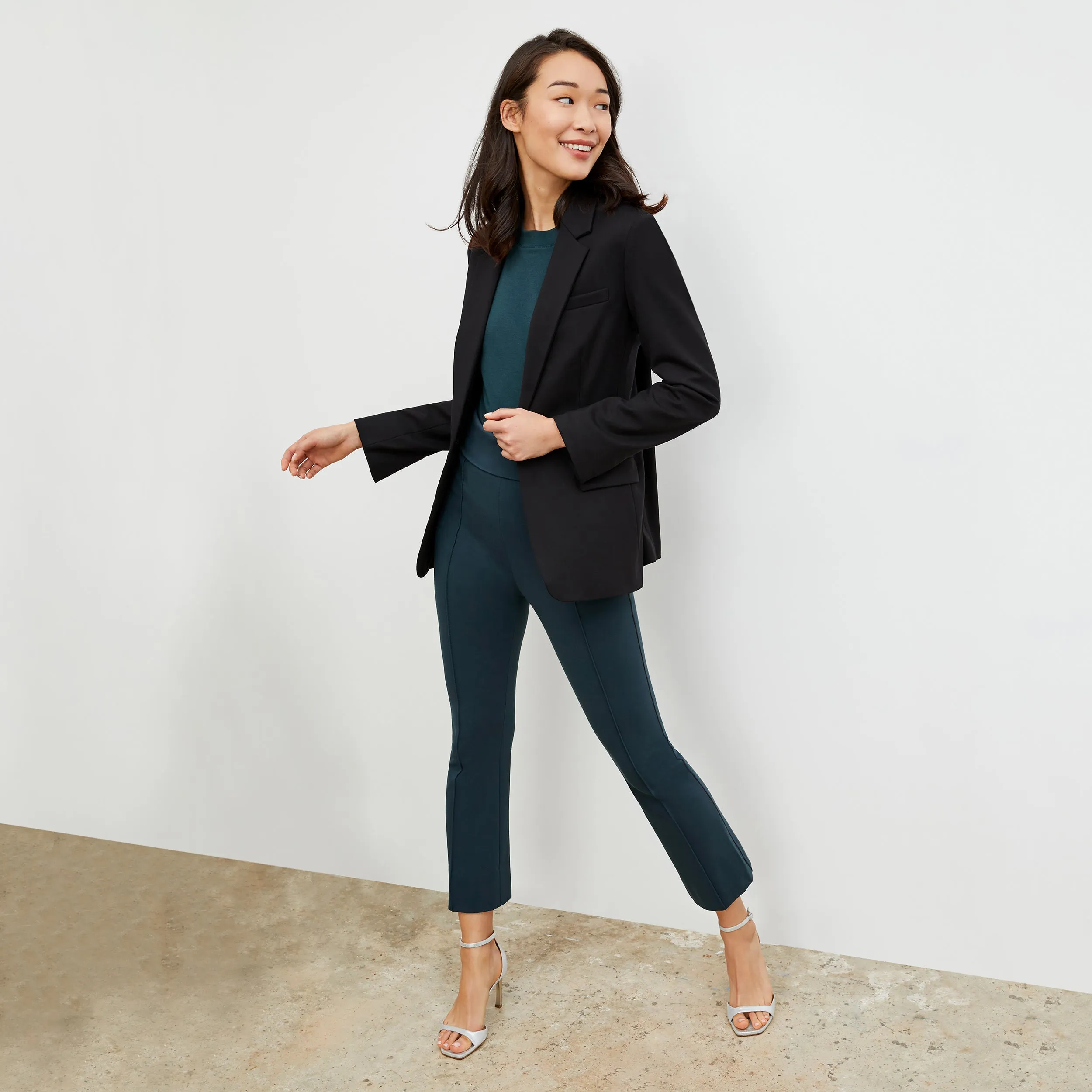 Yiyan Classic Blazer 1.0 - Wool Twill :: Black