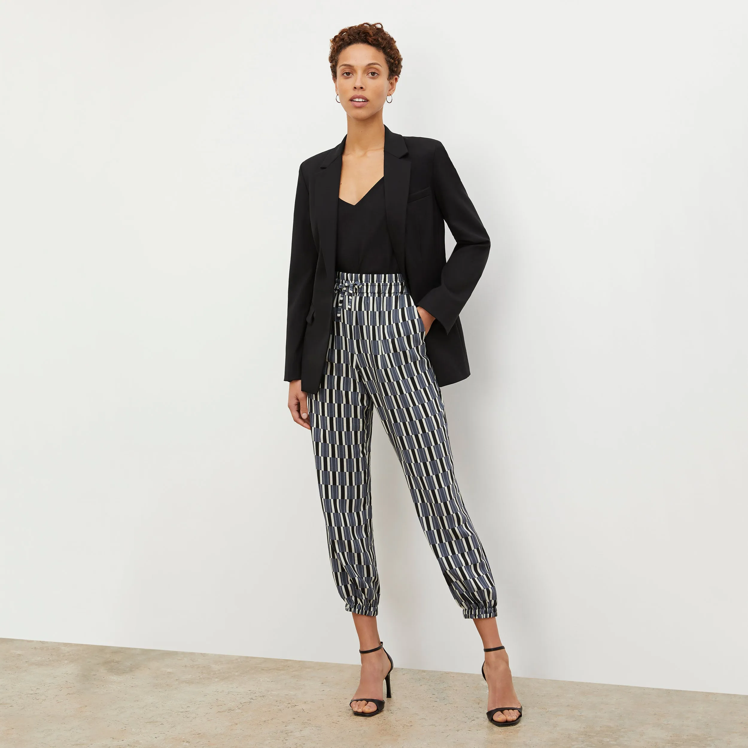 Yiyan Classic Blazer 1.0 - Wool Twill :: Black
