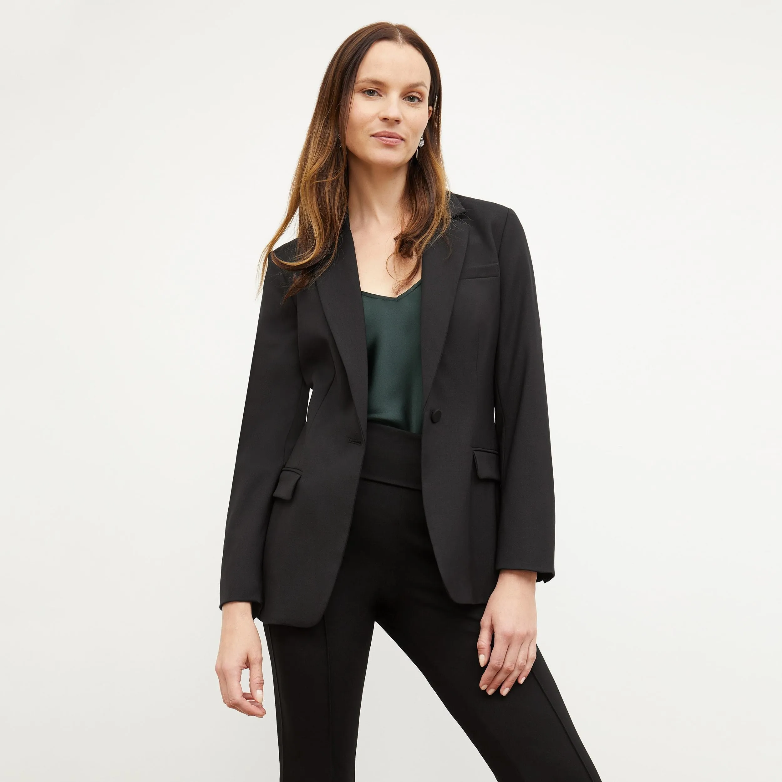 Yiyan Classic Blazer 1.0 - Wool Twill :: Black