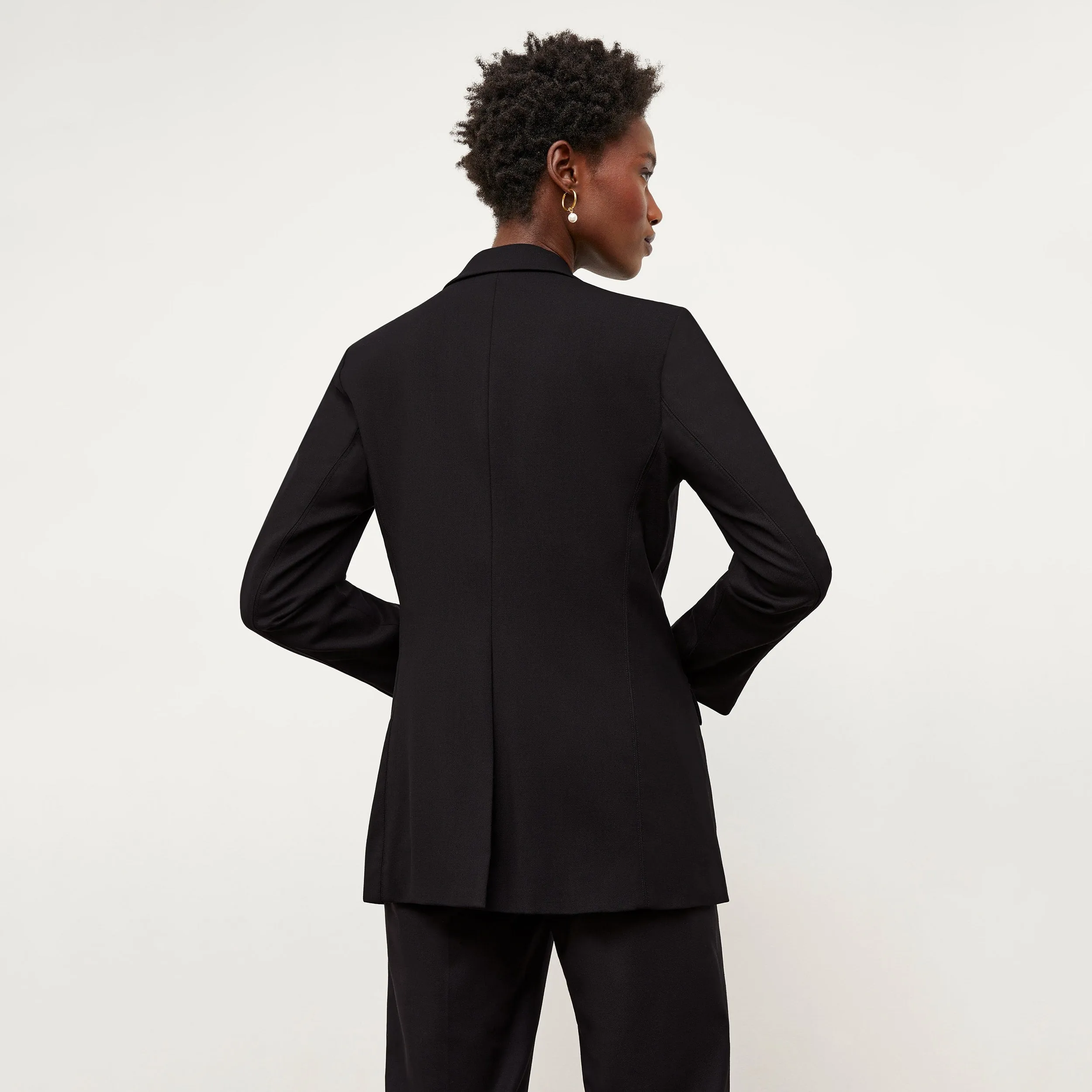 Yiyan Classic Blazer 1.0 - Wool Twill :: Black