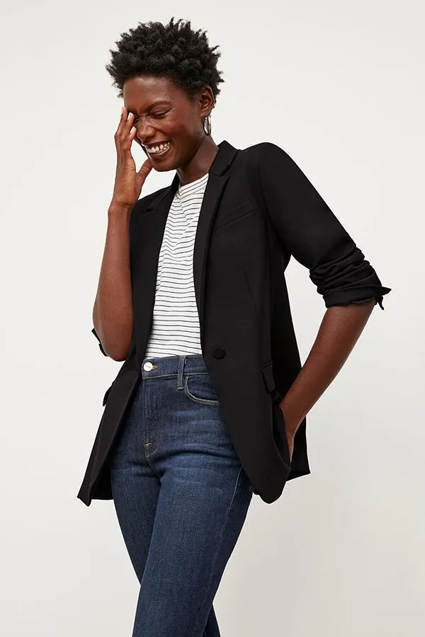 Yiyan Classic Blazer 1.0 - Wool Twill :: Black