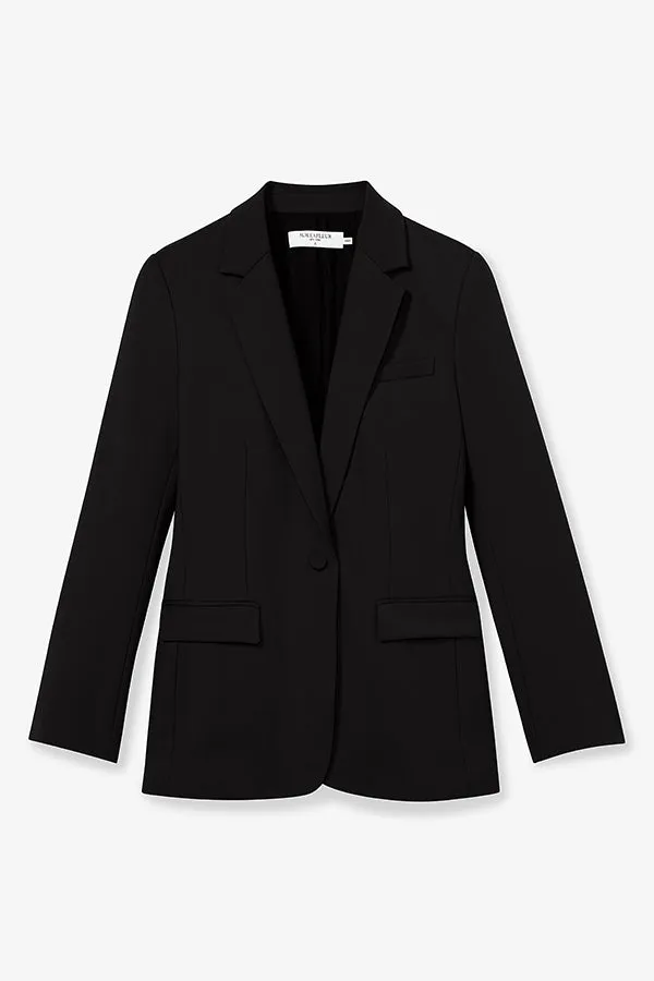 Yiyan Classic Blazer 1.0 - Wool Twill :: Black